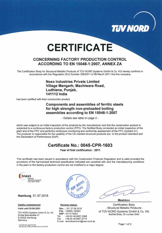 Certificate 2